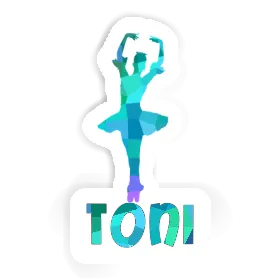 Ballerina Aufkleber Toni Image