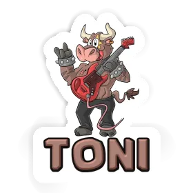Toni Autocollant Taureau Image