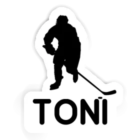 Aufkleber Toni Eishockeyspieler Image