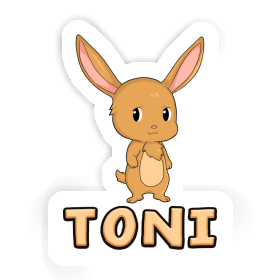 Osterhase Sticker Toni Image