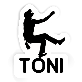 Toni Sticker Kletterer Image