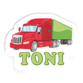 Camion Autocollant Toni Image