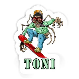 Freerider Sticker Toni Image