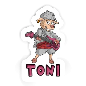 Autocollant Toni Rockergirl Image