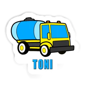 Aufkleber Wassertransporter Toni Image
