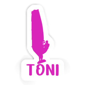 Aufkleber Toni Windsurfer Image