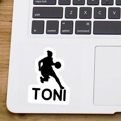 Basketballspielerin Sticker Toni Notebook Basketballspielerin Sticker Toni Gift package Image
