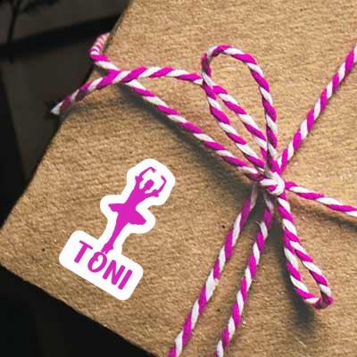 Toni Autocollant Ballerine Laptop Toni Autocollant Ballerine Laptop Image