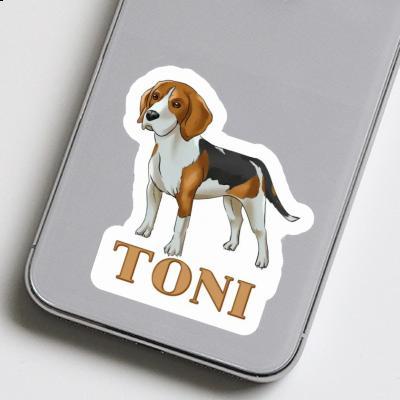 Autocollant Beagle Toni Notebook Autocollant Beagle Toni Notebook Image