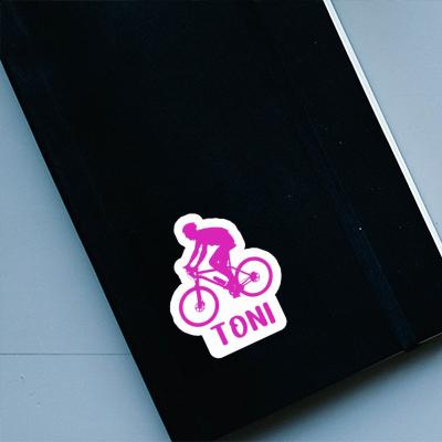 Toni Autocollant Vététiste Laptop Toni Autocollant Vététiste Laptop Image