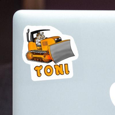 Bulldozer Autocollant Toni Laptop Bulldozer Autocollant Toni Laptop Image