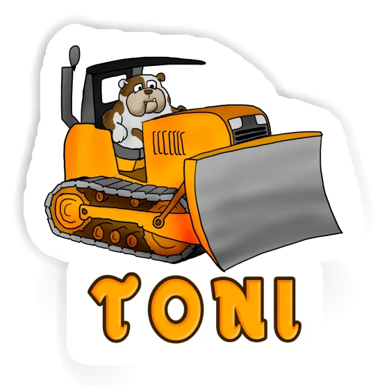 Bulldozer Autocollant Toni Notebook Bulldozer Autocollant Toni Gift package Image