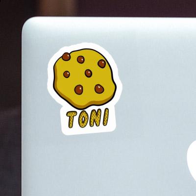 Biscuit Autocollant Toni Laptop Biscuit Autocollant Toni Laptop Image