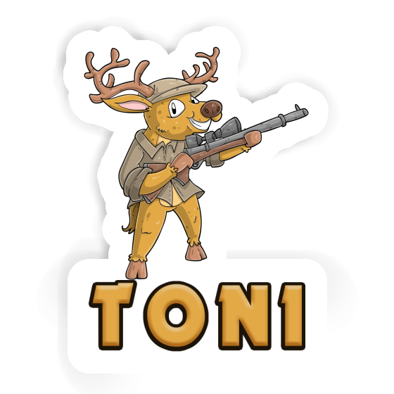 Toni Autocollant Chasseur Laptop Toni Autocollant Chasseur Laptop Image