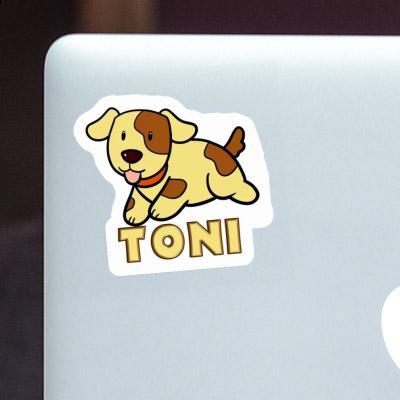 Autocollant Toni Chien Laptop Autocollant Toni Chien Laptop Image