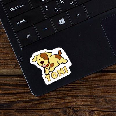 Autocollant Toni Chien Notebook Autocollant Toni Chien Gift package Image