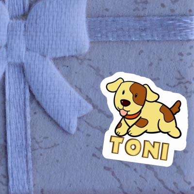 Autocollant Toni Chien Notebook Autocollant Toni Chien Gift package Image