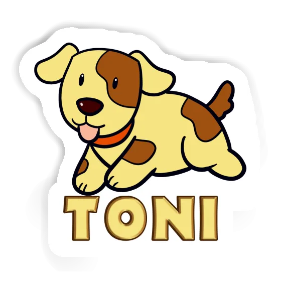 Autocollant Toni Chien Notebook Autocollant Toni Chien Gift package Image