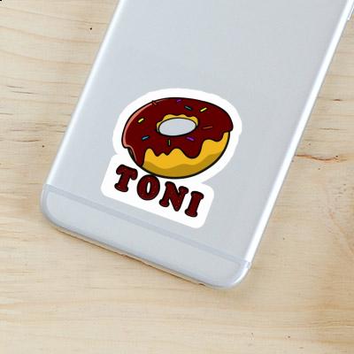 Donut Sticker Toni Notebook Donut Sticker Toni Notebook Image