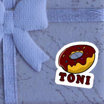 Donut Sticker Toni Notebook Image