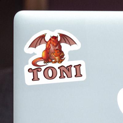 Toni Sticker Drache Laptop Toni Sticker Drache Laptop Image