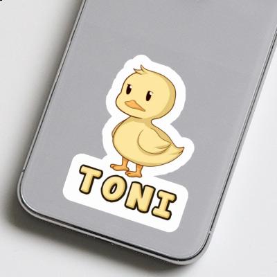 Aufkleber Ente Toni Notebook Aufkleber Ente Toni Notebook Image