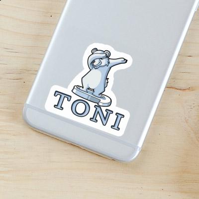 Toni Autocollant Ours polaire Notebook Toni Autocollant Ours polaire Gift package Image