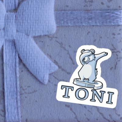Toni Autocollant Ours polaire Notebook Toni Autocollant Ours polaire Gift package Image