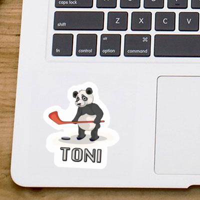 Toni Sticker Ice Hockey Panda Notebook Toni Sticker Ice Hockey Panda Gift package Image