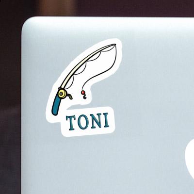 Sticker Toni Fishing Rod Notebook Sticker Toni Fishing Rod Notebook Image