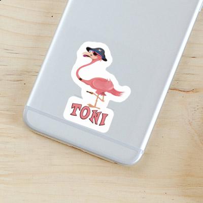 Aufkleber Flamingo Toni Notebook Aufkleber Flamingo Toni Gift package Image