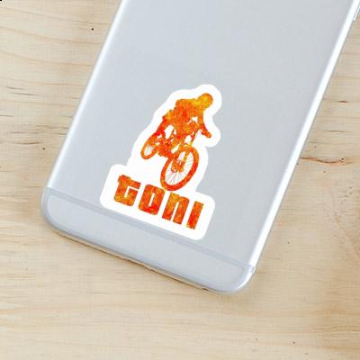 Toni Autocollant Freeride Biker Notebook Toni Autocollant Freeride Biker Gift package Image