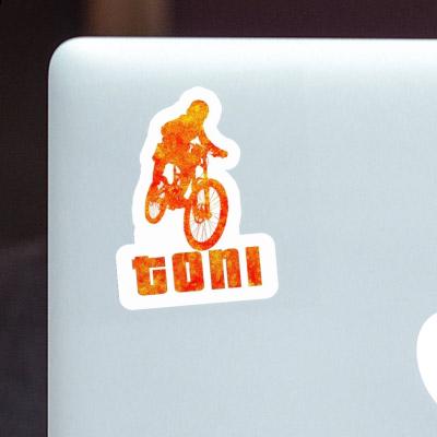 Toni Autocollant Freeride Biker Notebook Toni Autocollant Freeride Biker Notebook Image