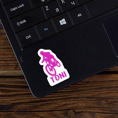 Freeride Biker Sticker Toni Notebook Freeride Biker Sticker Toni Gift package Image