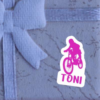 Freeride Biker Sticker Toni Notebook Freeride Biker Sticker Toni Notebook Image
