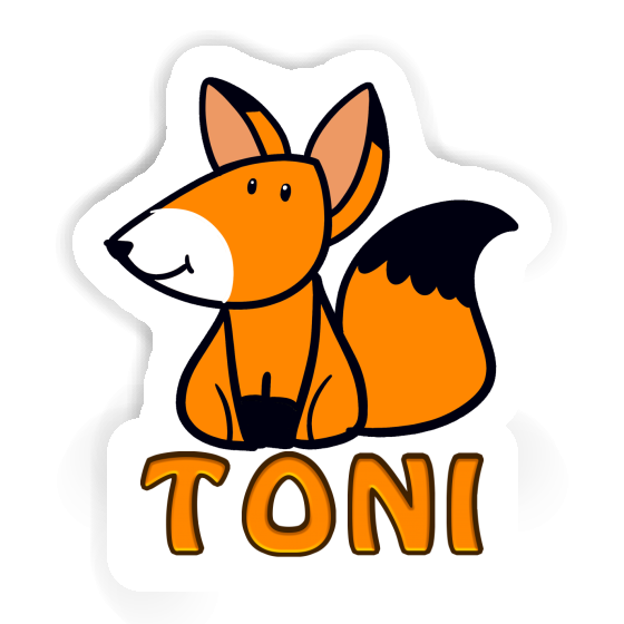 Autocollant Renard Toni Notebook Autocollant Renard Toni Notebook Image
