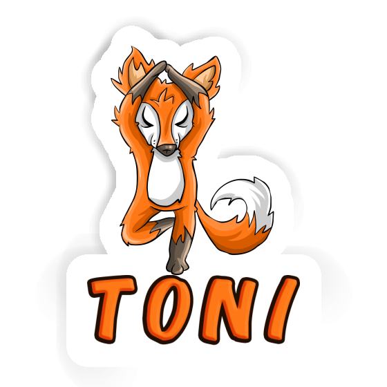 Toni Sticker Yogi Notebook Toni Sticker Yogi Gift package Image