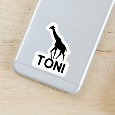 Sticker Toni Giraffe Gift package Image
