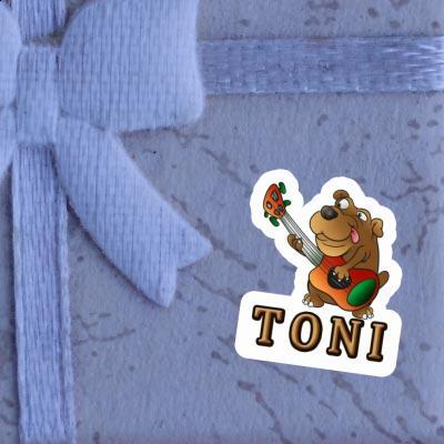 Guitariste Autocollant Toni Notebook Guitariste Autocollant Toni Notebook Image