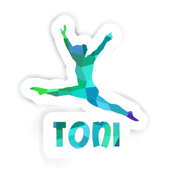 Autocollant Toni Gymnaste Notebook Autocollant Toni Gymnaste Notebook Image