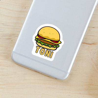Cheeseburger Aufkleber Toni Cheeseburger Aufkleber Toni Image