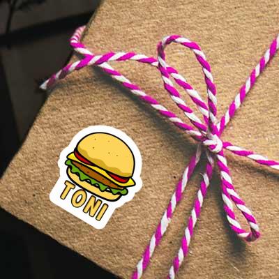 Cheeseburger Aufkleber Toni Notebook Cheeseburger Aufkleber Toni Notebook Image
