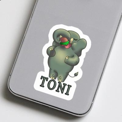 Elephant Sticker Toni Elephant Sticker Toni Image