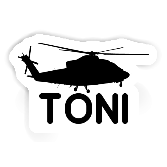 Hubschrauber Sticker Toni Image