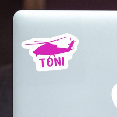 Toni Aufkleber Helikopter Laptop Image