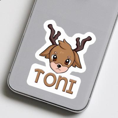 Autocollant Toni Cerf Laptop Image