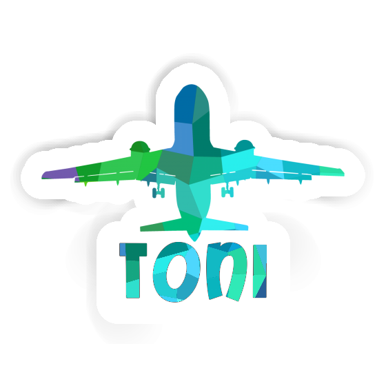 Autocollant Toni Jumbo-Jet Laptop Autocollant Toni Jumbo-Jet Laptop Image