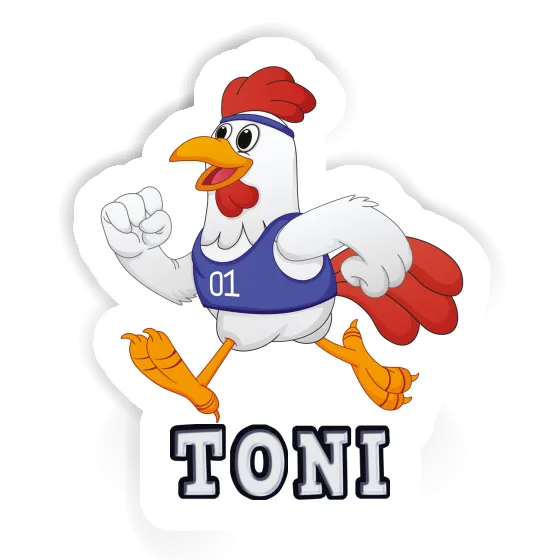 Toni Sticker Jogger Laptop Image