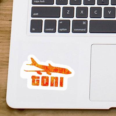 Autocollant Jumbo-Jet Toni Notebook Autocollant Jumbo-Jet Toni Gift package Image