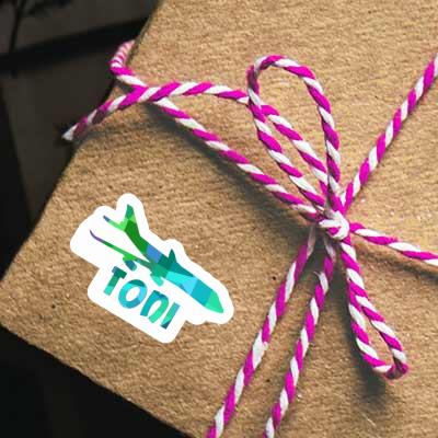 Toni Autocollant Jumbo-Jet Notebook Toni Autocollant Jumbo-Jet Gift package Image